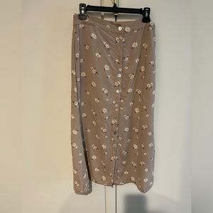 French style midi skirt